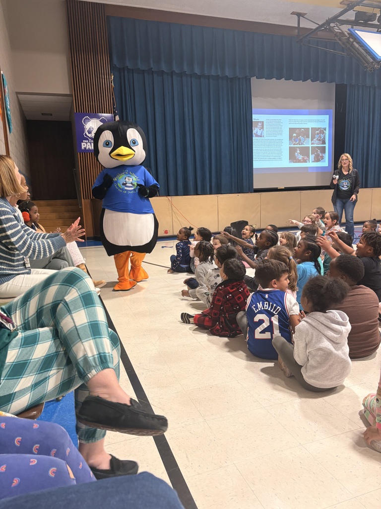 Robbie's World assembly for Autism Awareness Month.