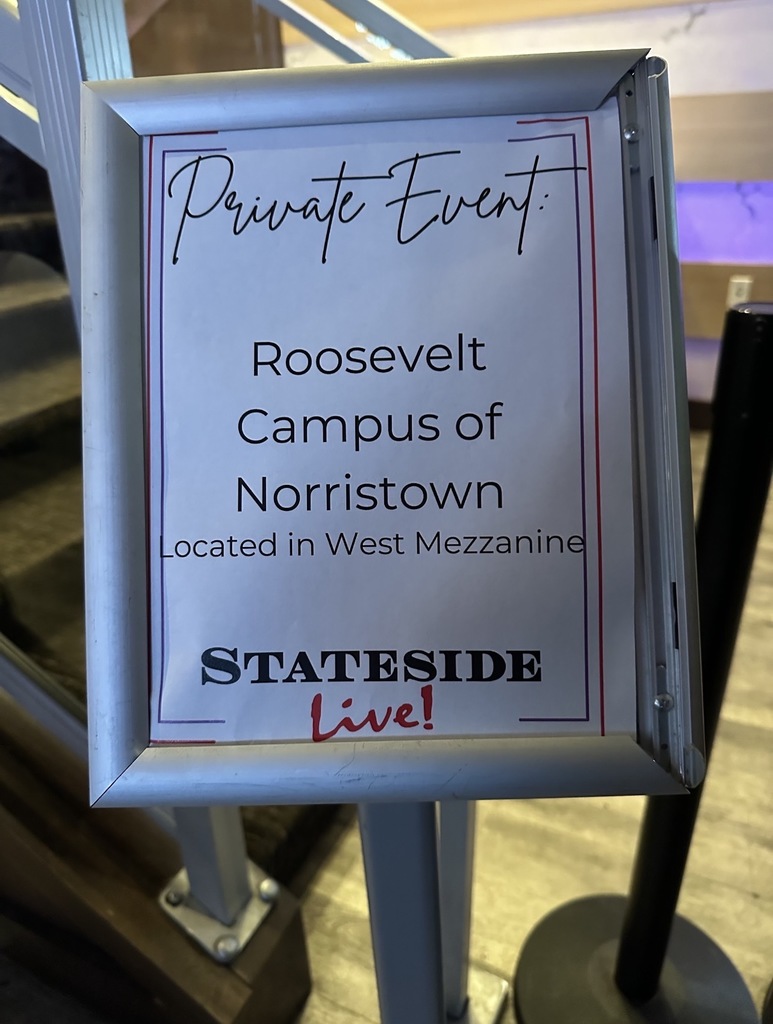 A sign that says the room is closed for our school
