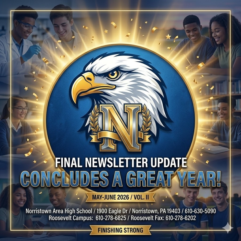 Eagle surrounded by diverse students