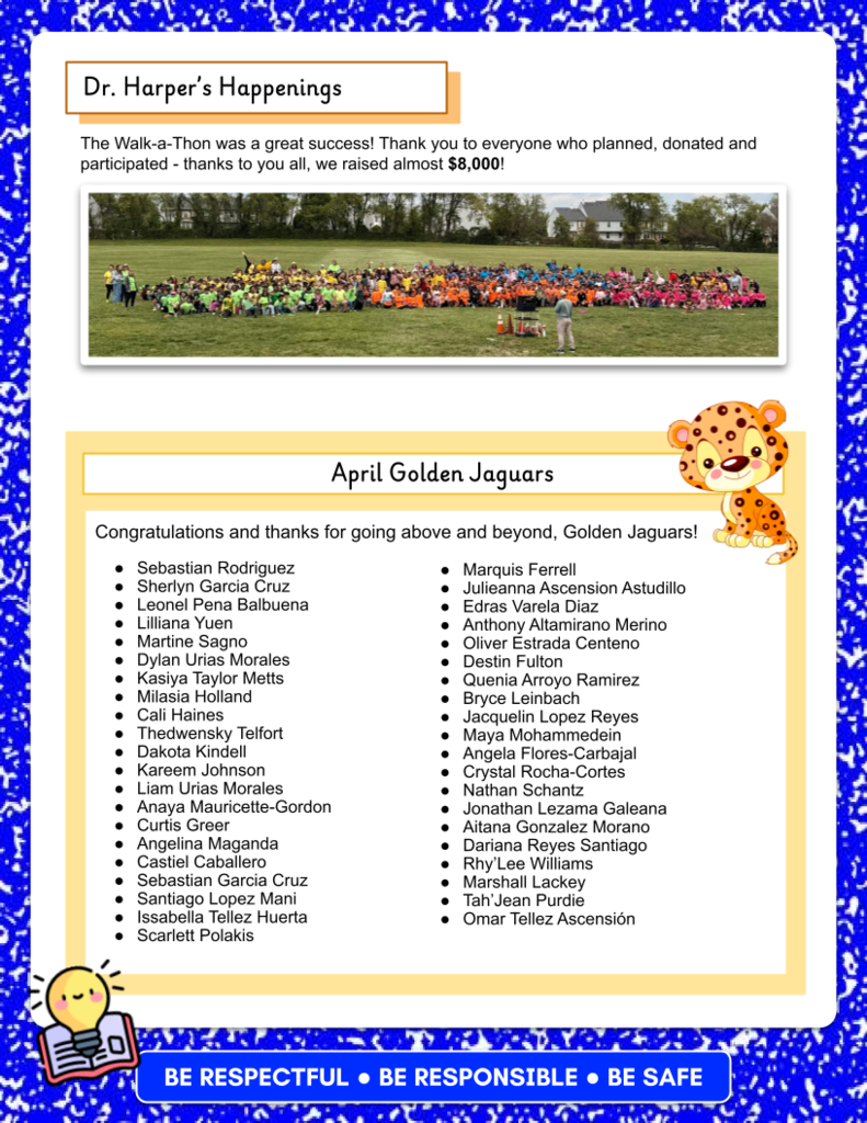 Family Newsletter, Page 3