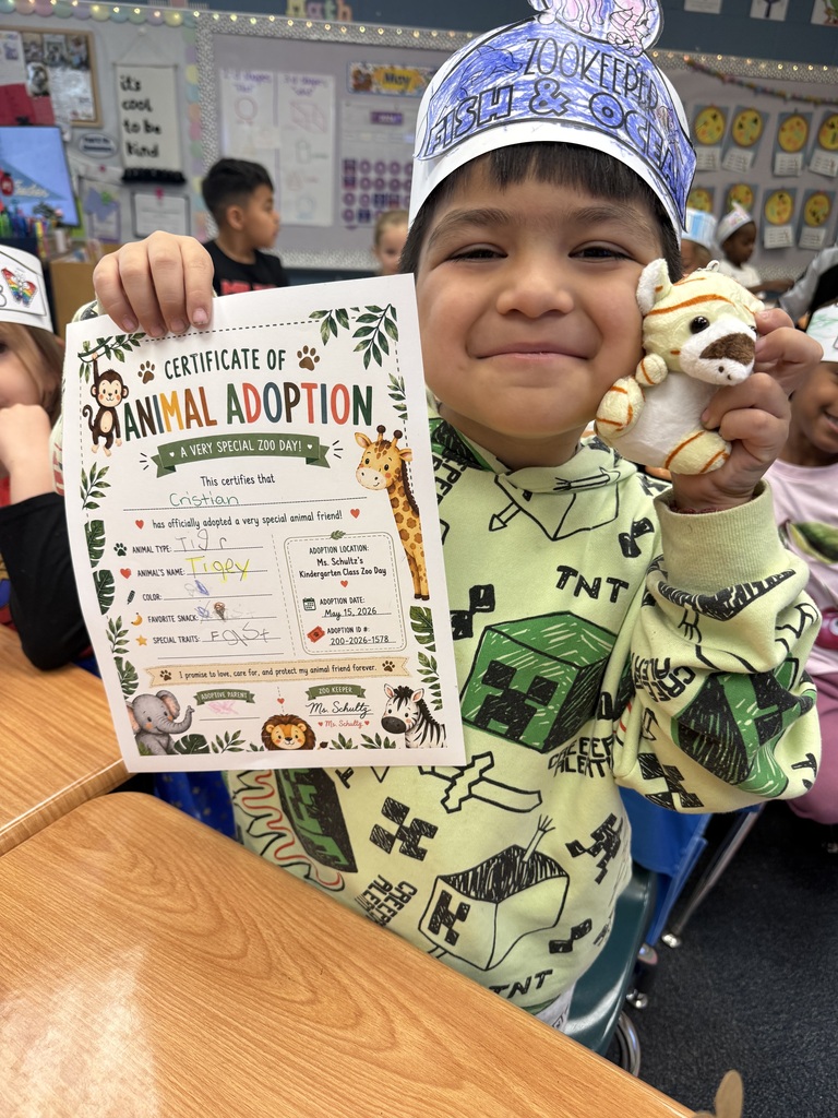 Kindergarten had a wonderful time with the Zoo on Wheels today!