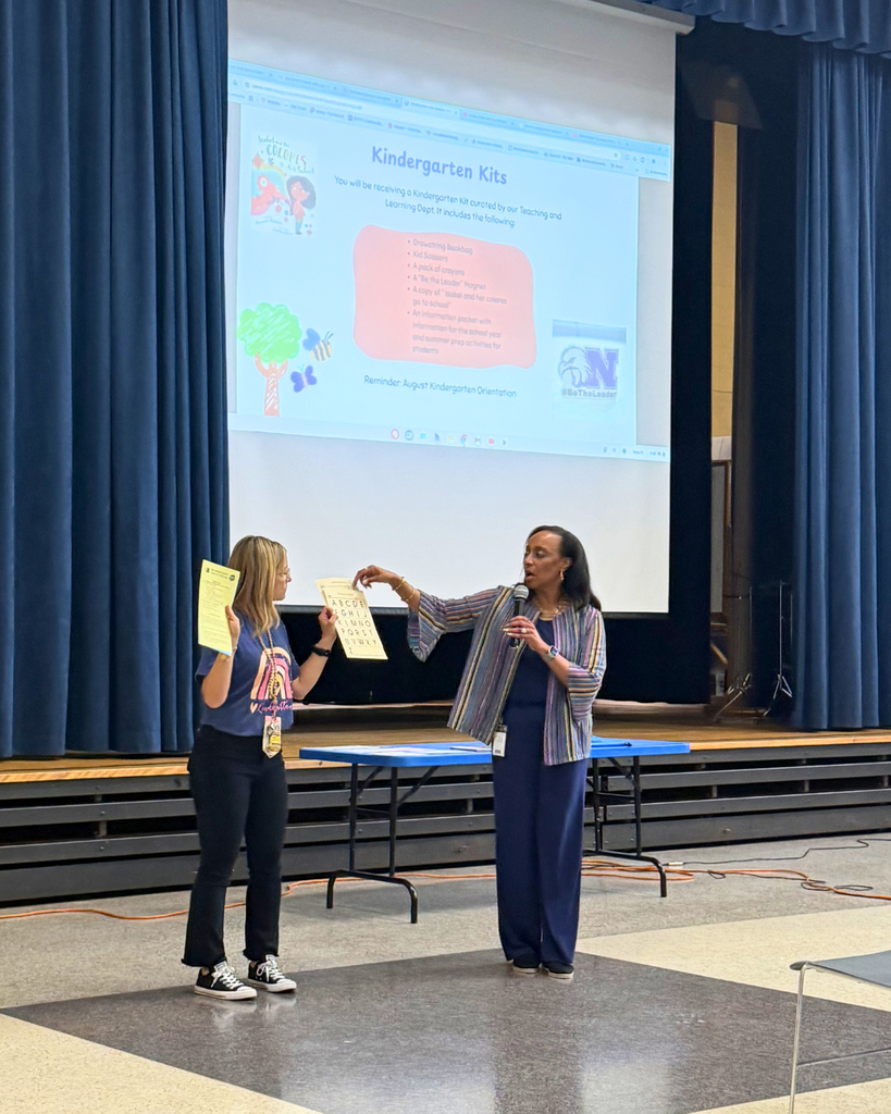 Dr. Kirksey presenting to families.