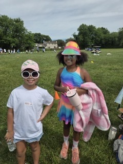 Students ready for Field Day at Marshall Street.