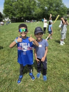 Students ready for Field Day at Marshall Street.