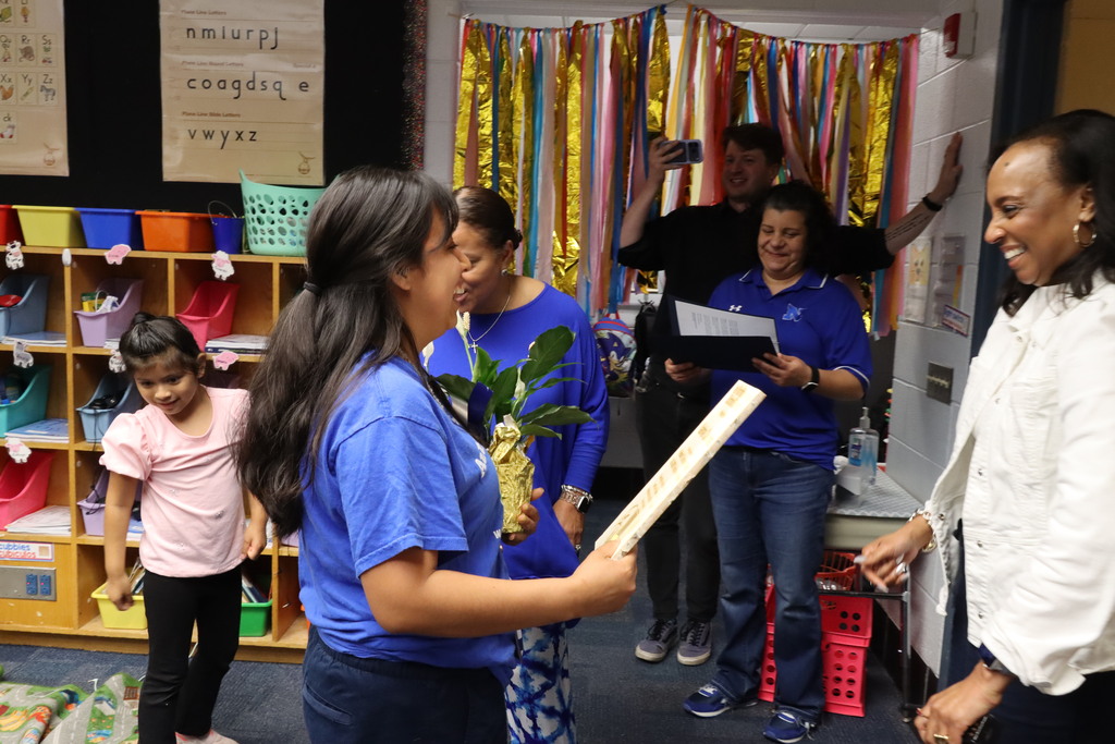 Mrs. Cabrera is the Whitehall Teacher of the Year!