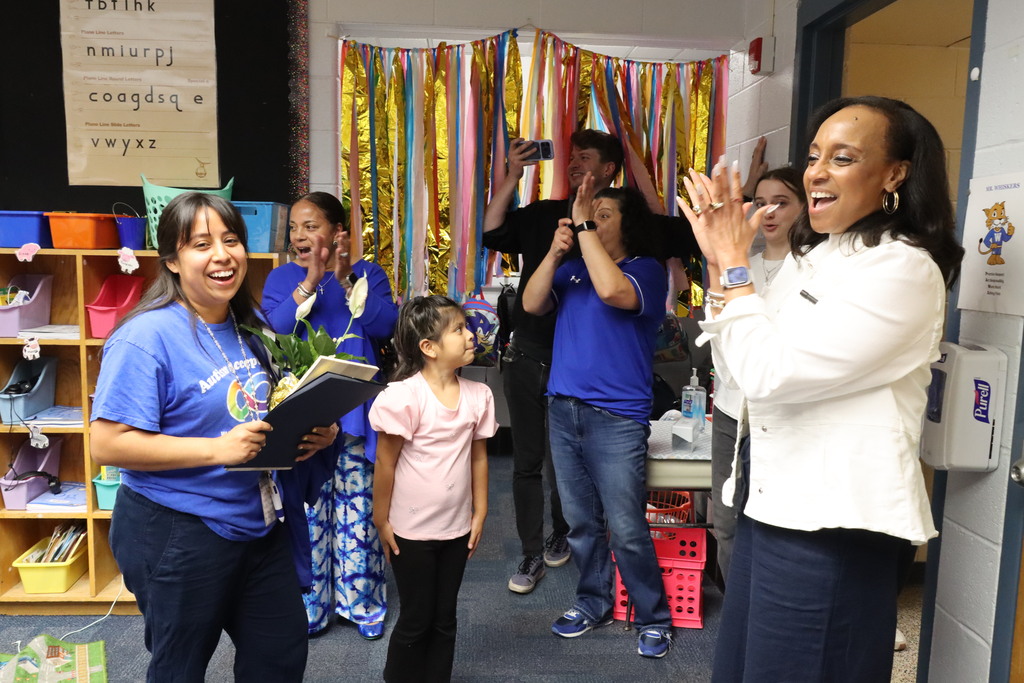 Mrs. Cabrera is the Whitehall Teacher of the Year!