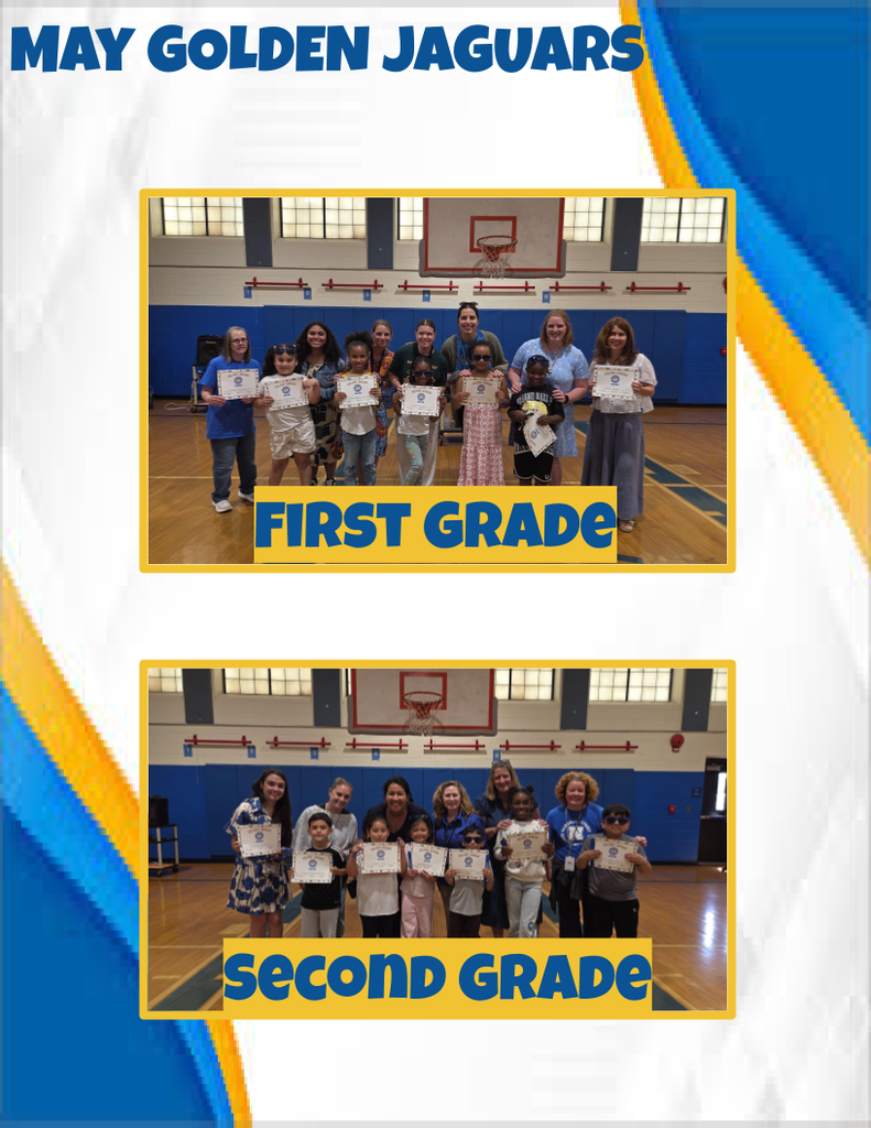 Congratulations to Marshall Street’s May Golden Jaguars!