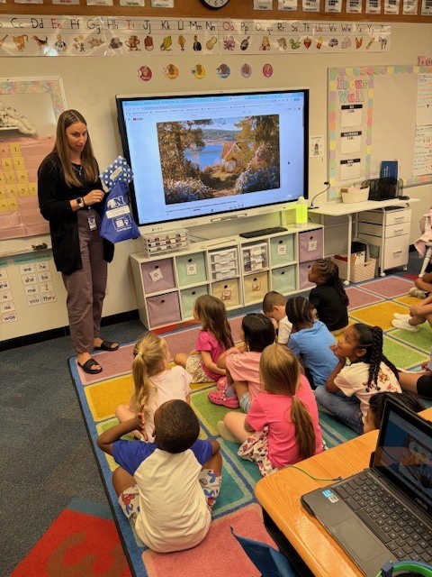 Kindergarten "Just Right Reader" distribution.