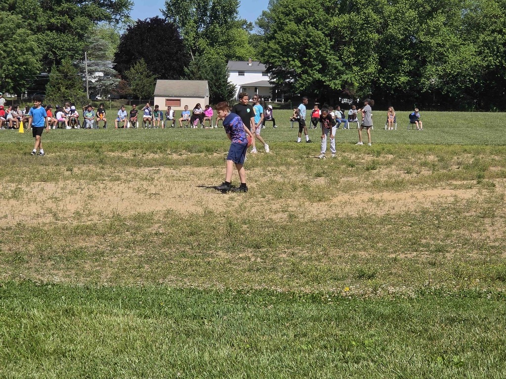 Fourth grade pitches the ball.