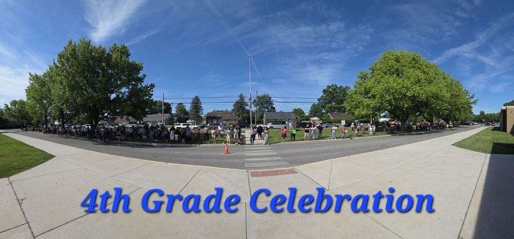 Fourth graders prepare for their parade and celebration.