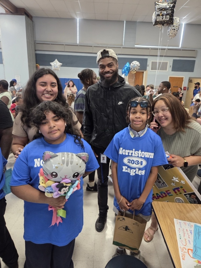 All smiles at the fourth grade celebration.
