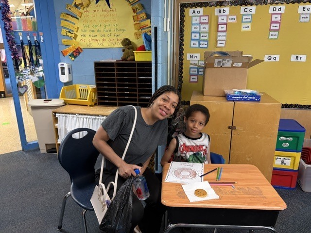 A student with his someone special.