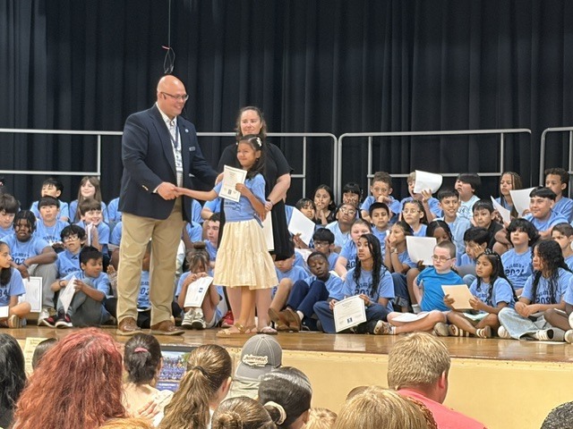 Celebrating our 4th Graders