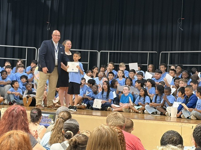 Celebrating our 4th Graders