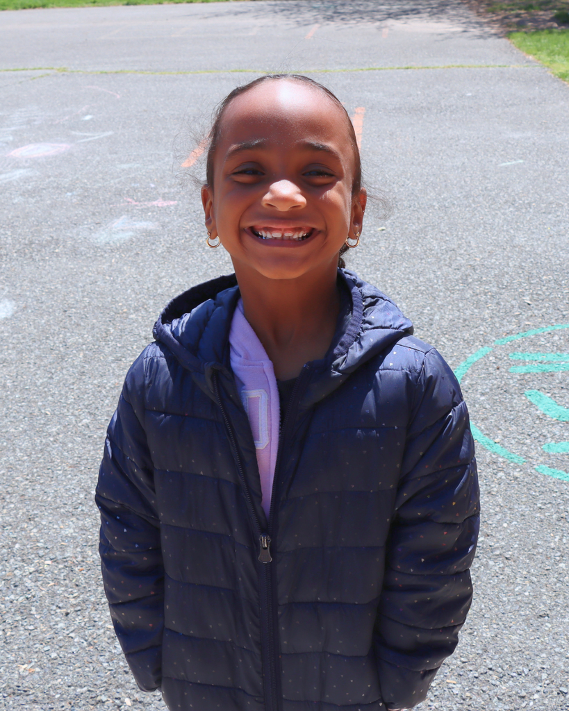 Student smiles for photo.