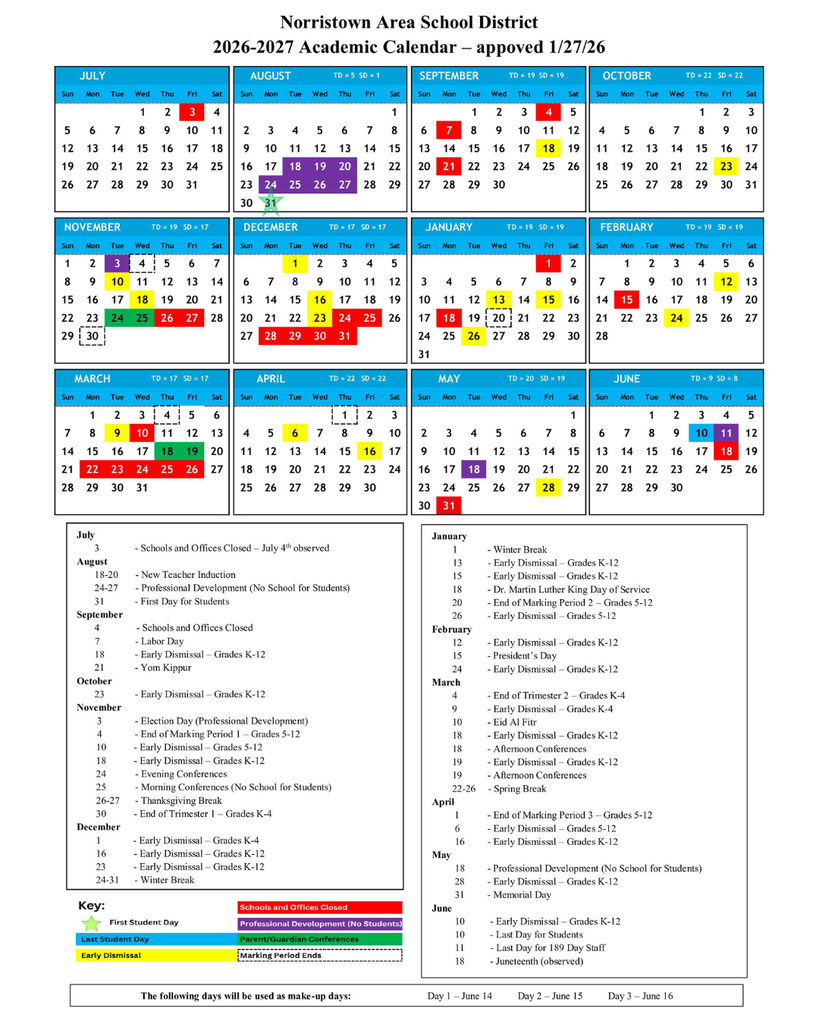 NASD Year-At-A-Glance Calendar English.