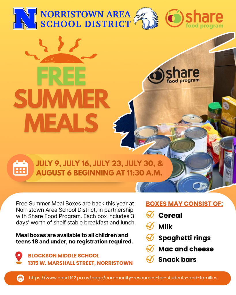 Summer Meals Flyer English. Details in caption.