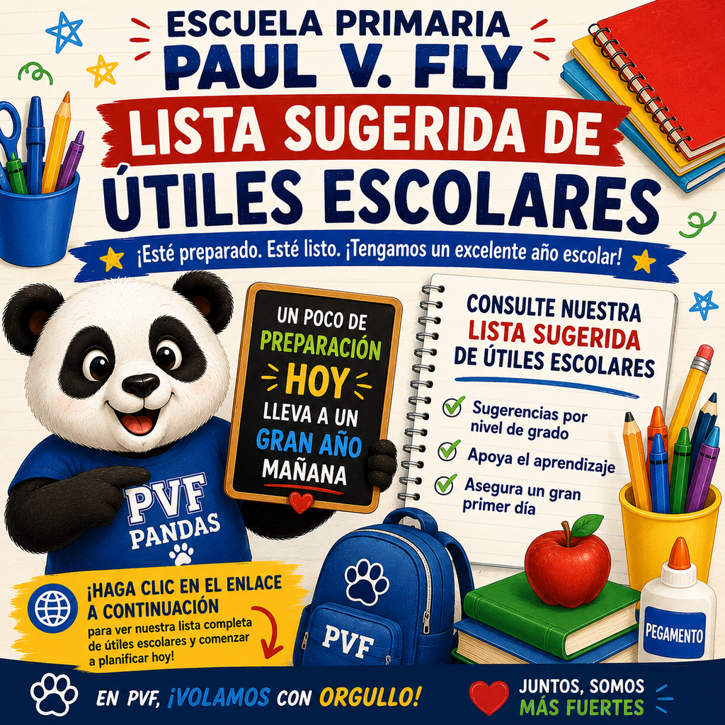 Spanish School Supply List
