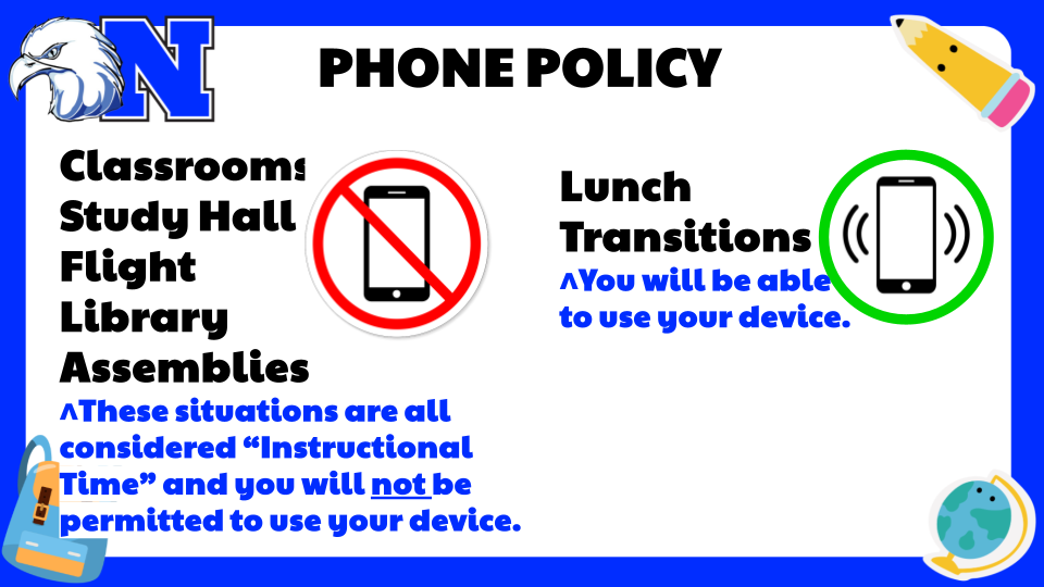 NAHS Phone Policy