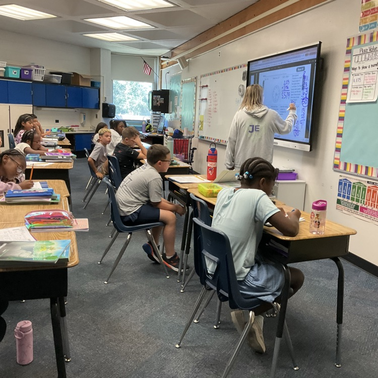 First week of school in 4th grade