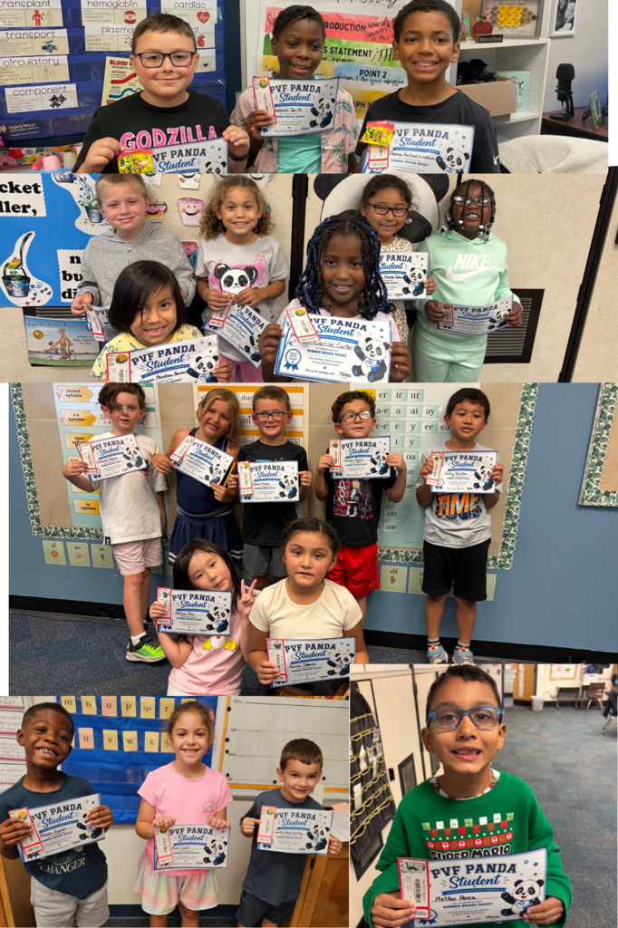 Students who completed their summer bridge packets.