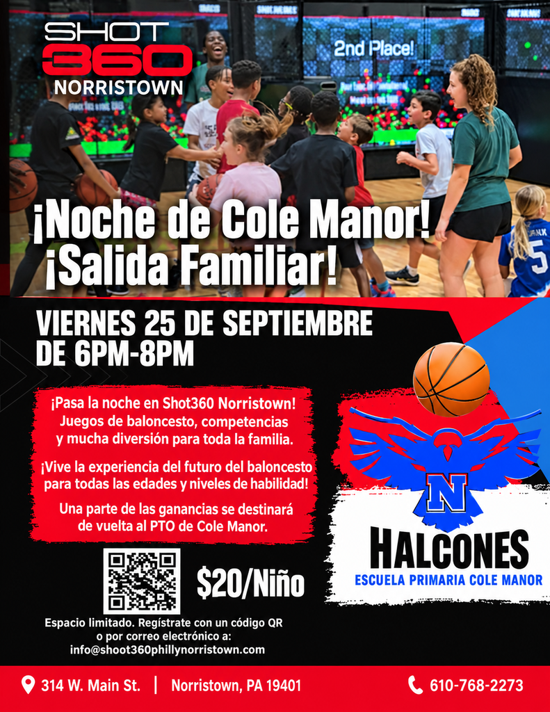 Shoot 360 Family Night Flyer