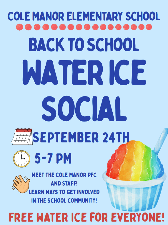 Water Ice Social Flyer