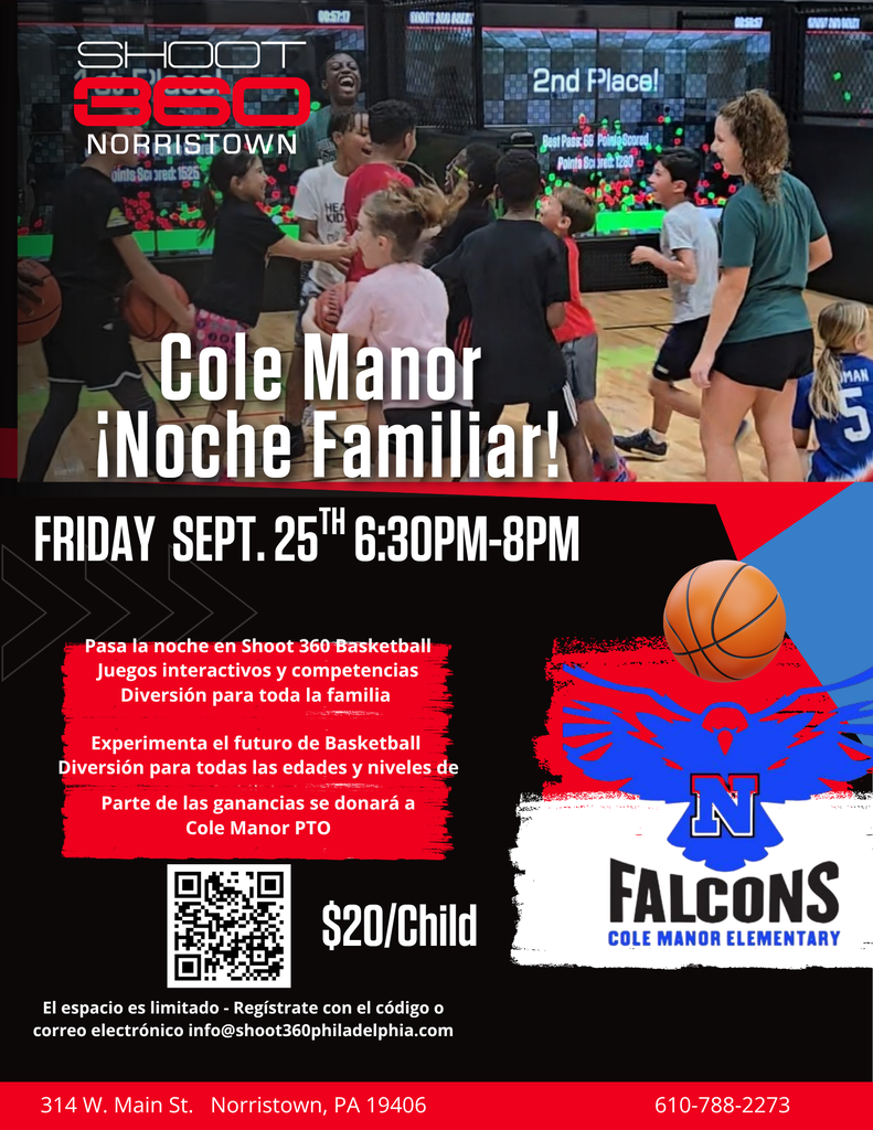 Shoot 360 Family Night Flyer