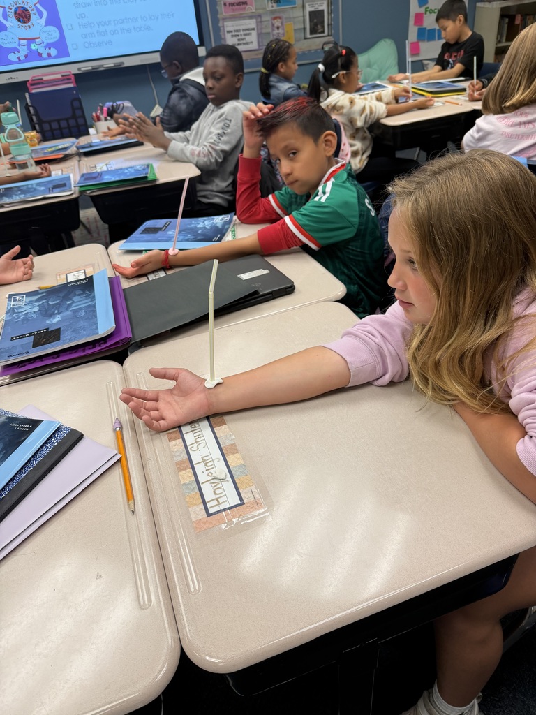 Mrs. Windheim's class learns about the heart.