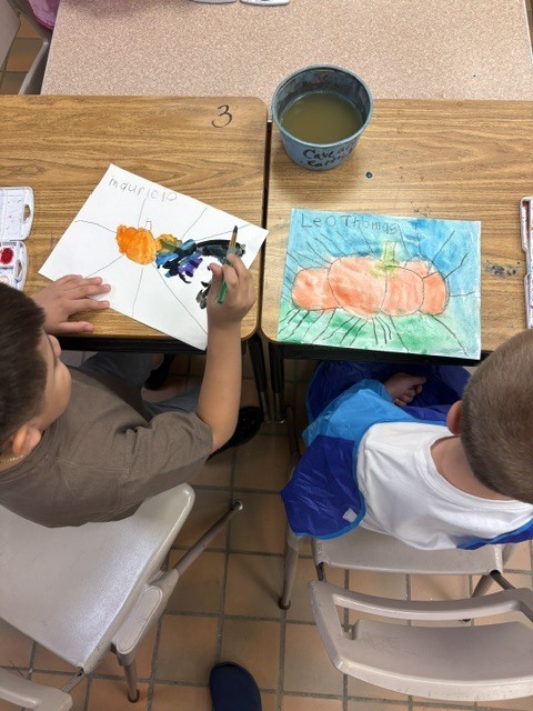 Pumpkins in art!