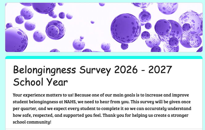 Belongingness Survey