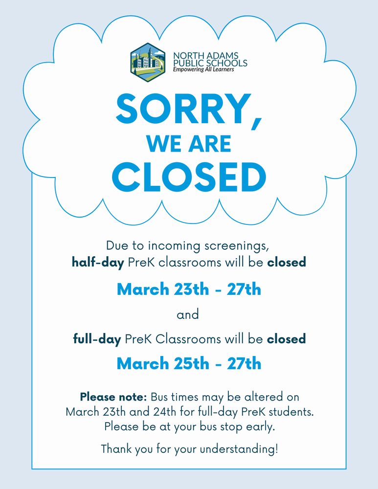PK Closure Notice