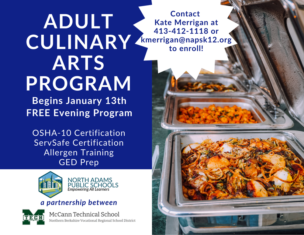 Adult Culinary Arts Program