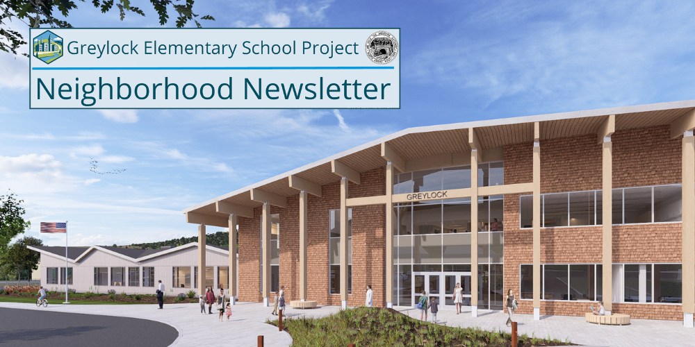 Greylock Elementary School Project: Neighborhood Newsletter, March 27, 2026