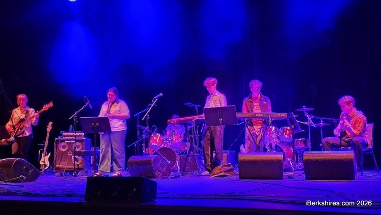 Drury DEPAC students performing at the MASS MoCA Teen Invitational 