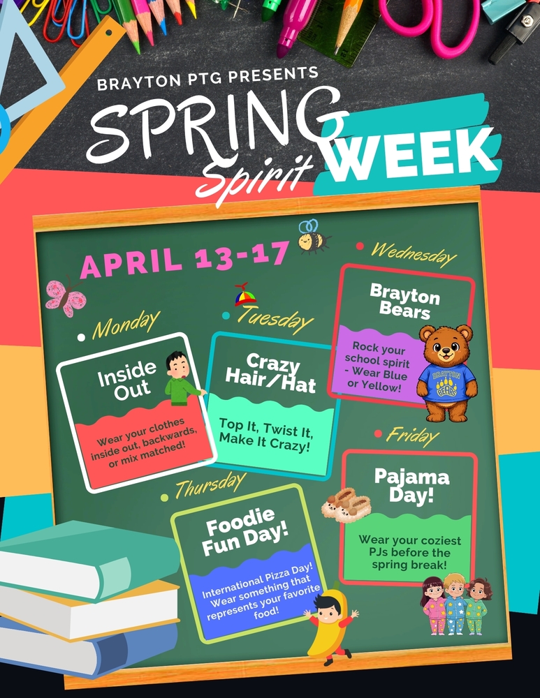 Spirit Week Flyer