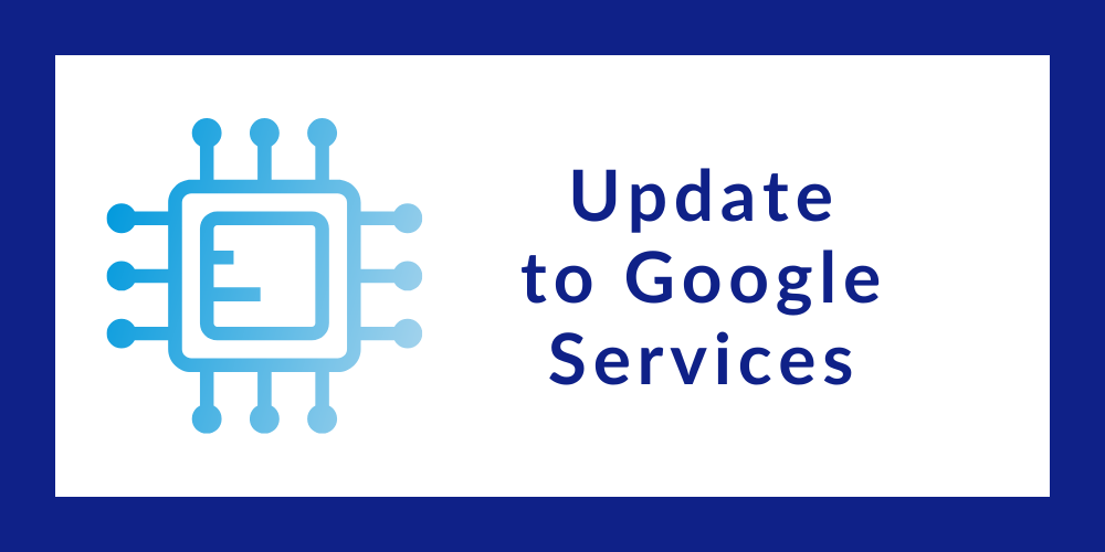 Update to Google Services