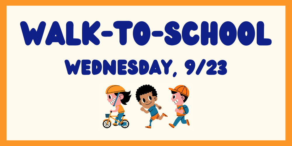 Walk to school day