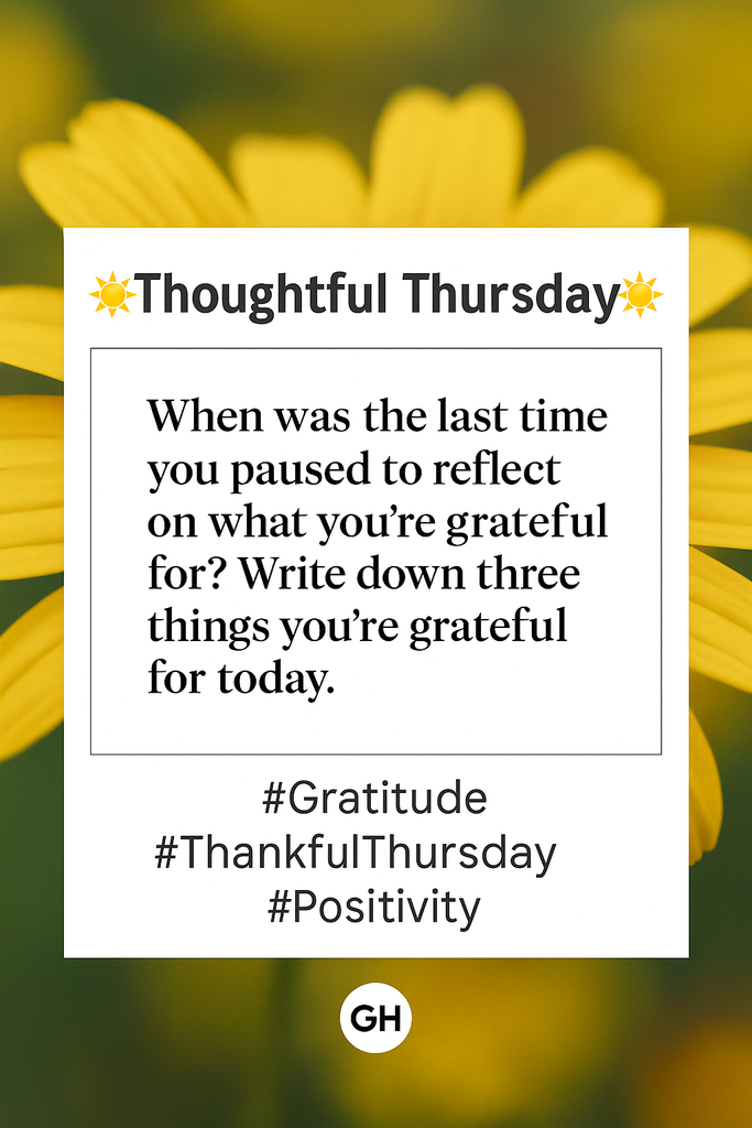 thoughtful thursday