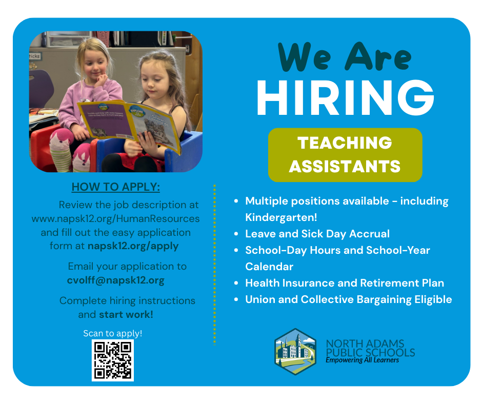 We're Hiring