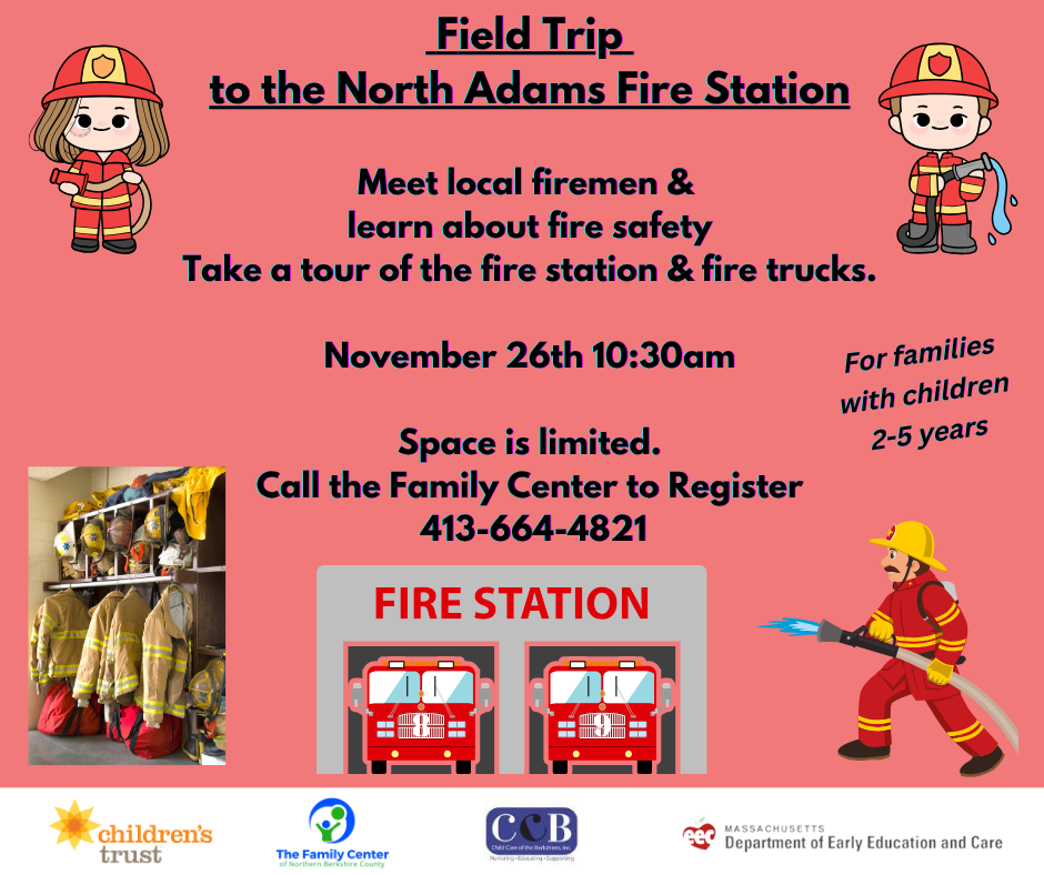 Field trrip to the North Adams Fire Station