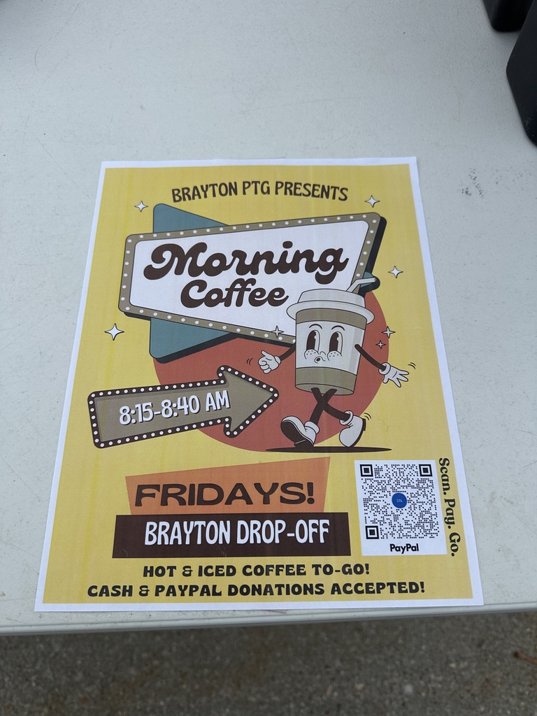 Morning coffee flyer