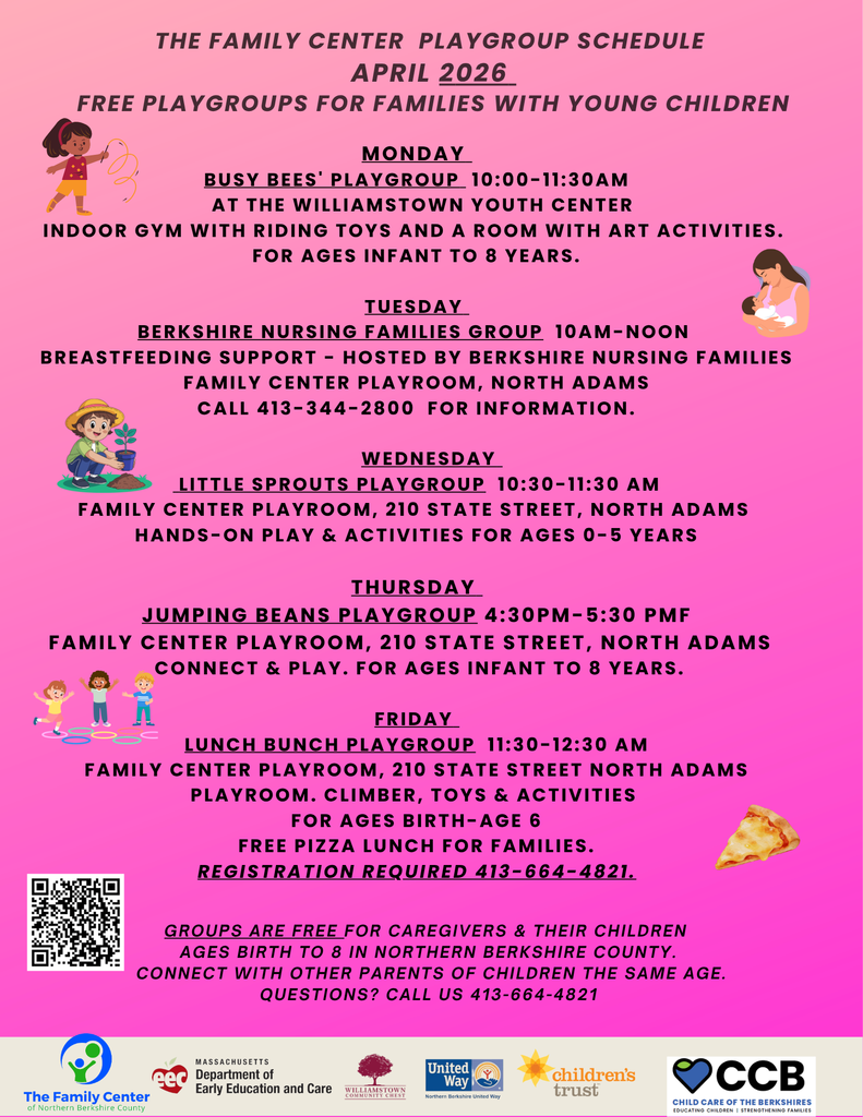 Playgroup Schedule