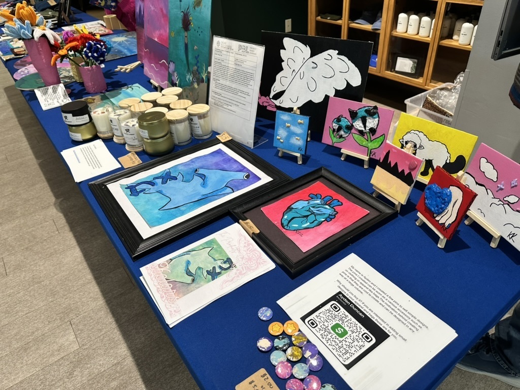 Paintings at the art market