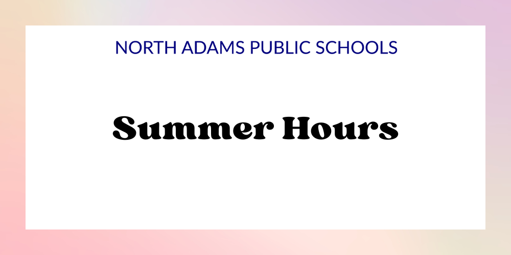 Summer Hours 2026