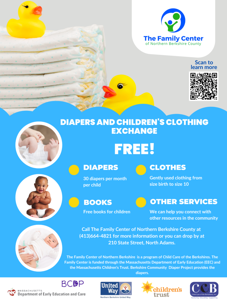 Diapers and children's clothing exchange