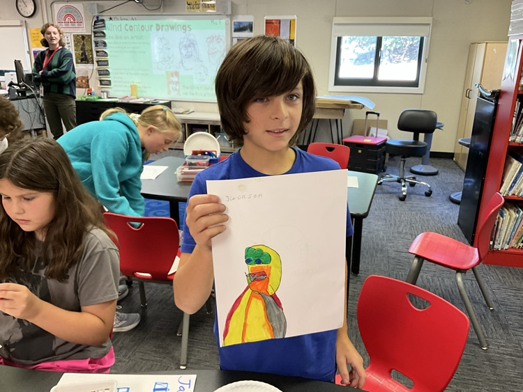 contour drawing 