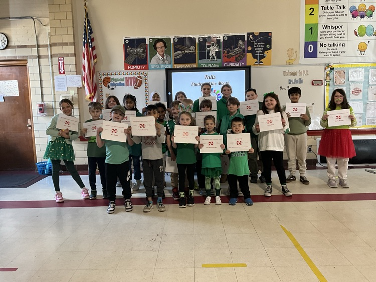 students of the month