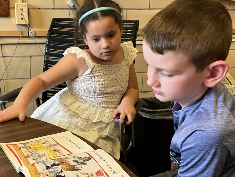 Reading with the Principal