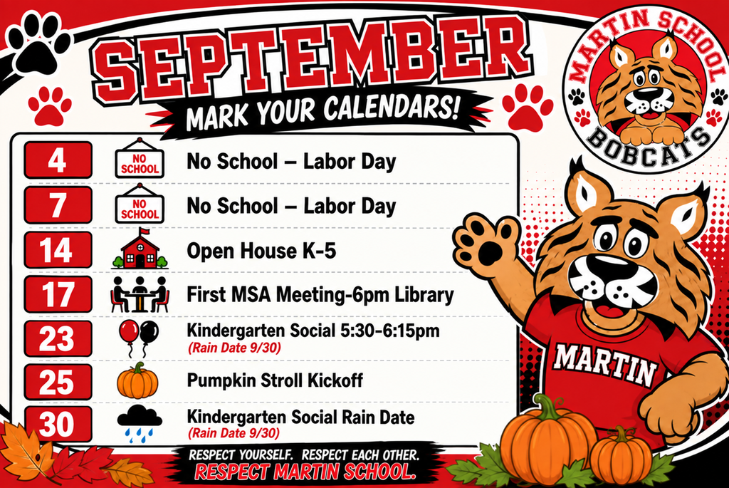September Events at Martin School